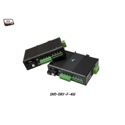 IND Dry Contact Switch 4 CH (One-Way) To Fiber IND Dry Contact Switch 4 CH (One-Way) To Fiber