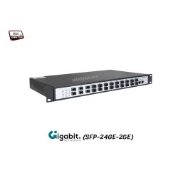 Gigabit Switch SFP 24 Port Uplink 2 Gigabit LAN Gigabit Switch SFP 24 Port Uplink 2 Gigabit LAN