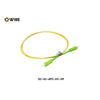Patch Cord SC-SC (APC) SM Simplex ยาว 1 เมตร Patch Cord SC-SC (APC) SM Simplex ยาว 1 เมตร