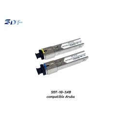 1.25G SFP SC Bidi Compatible Aruba DDM 3KM 1.25G SFP SC Bidi Compatible Aruba DDM 3KM