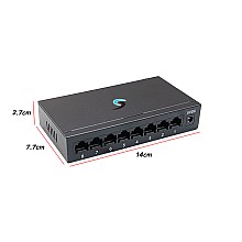 DAHUA Gigabit Switch 8 LAN รุ่น S3000C-8GT