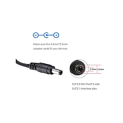 Adapter DC CCTV 12V/5A XJ รุ่น 1250