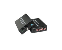 Audio 4 Channel To Fiber Converter 20KM