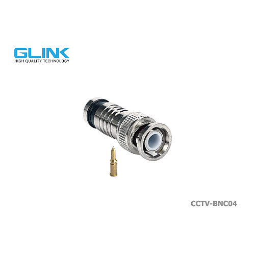 GLINK หัว BNC ชนิดอัดกันน้ำ รุ่น CCTV-BNC04