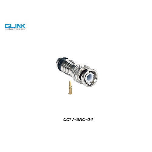 หัว BNC ชนิดอัดกันน้ำ GLINK รุ่น CCTV-BNC04