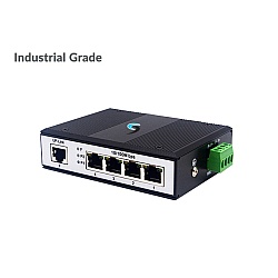 Industrial Switch 4 Port 10/100 + 1 LAN FE Uplink