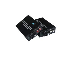 Audio 2 Channel To Fiber Converter 20KM