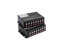 Audio 16 Channel To Fiber Converter 20KM