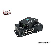 Fiber PoE Switch 1X8 Port 10/100 20KM