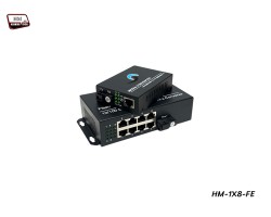 Fiber PoE Switch 1X8 Port 10/100 20KM