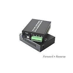 Dry Contact 2 Way Forword + Reverse To Fiber Converter