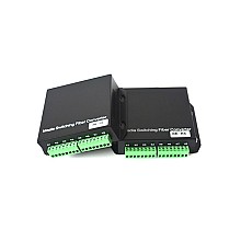 Dry Contact 8 Way Forword Switch To Fiber Converter