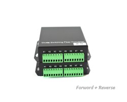 Dry Contact Switch 4 CH (Two-Way) To Fiber Converter