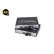 HDMI To Fiber Converter 4K 20KM (Loop Out)