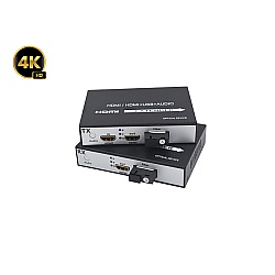 HDMI To Fiber Converter 4K 20KM (Loop Out)