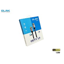 สาย HDMI GLINK รุ่น GL-201 เวอร์ชั่น 2.0 4K@60Hz ยาว 1.8 เมตร