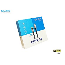 สาย HDMI GLINK รุ่น GL-201 เวอร์ชั่น 2.0 4K@60Hz ยาว 20 เมตร