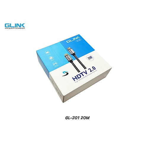 สาย HDMI 4K@60Hz GLINK รุ่น GL-201 ยาว 20 เมตร