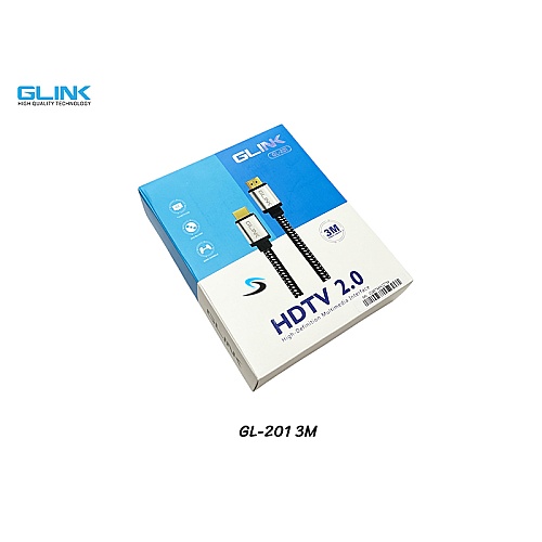 สาย HDMI 4K@60Hz GLINK รุ่น GL-201 ยาว 3 เมตร