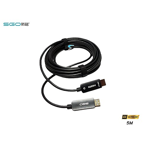 สาย HDMI ไฟเบอร์ออฟติก SGO 4K@60Hz ยาว 5 เมตร