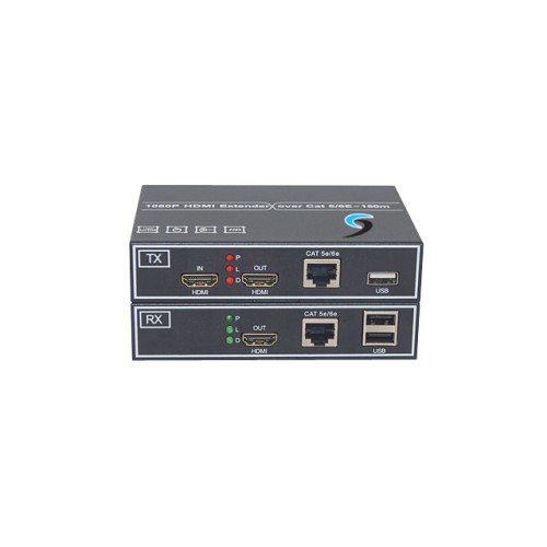 HDMI Extender 1080p + USB ระยะไม่เกิน 150 เมตร