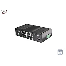 Industrial Switch 2.5G 8 Port + 10G SFP Port Uplink