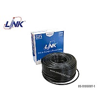 สายแลนภายนอก Cat6 LINK รุ่น US-9106OUT-1 กล่อง 100 เมตร