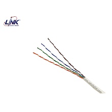 สายแลนภายใน Cat5E สีขาว แบ่งขาย LINK รุ่น US-9015LSZH-1