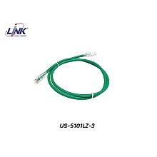 สายแลน Cat6 สำเร็จรูป 1 เมตร LINK รุ่น US-5101LZ-3