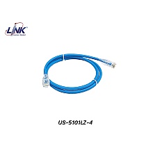 สายแลน Cat6 สำเร็จรูป 1 เมตร LINK รุ่น US-5101LZ-4