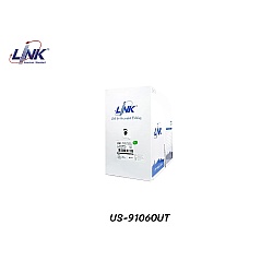 สายแลนภายนอก Cat6 305 เมตร LINK รุ่น US-9106OUT