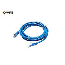 สายแลนสำเร็จรูป Cat6 3 เมตร Owire สีฟ้า