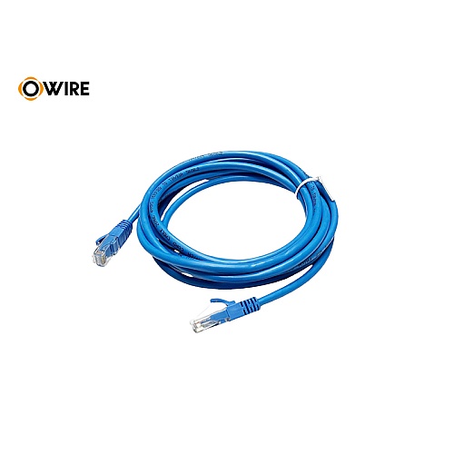 สายแลนสำเร็จรูป Cat6 3 เมตร Owire สีฟ้า