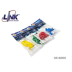 Plug Boot CAT5E LINK รุ่น US-600X (10 ชิ้น)