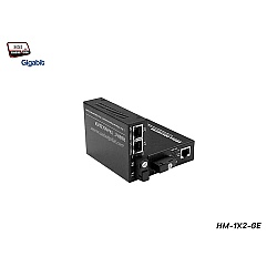 Gigabit Media Converter 1X2 Port SM BIDI 3KM