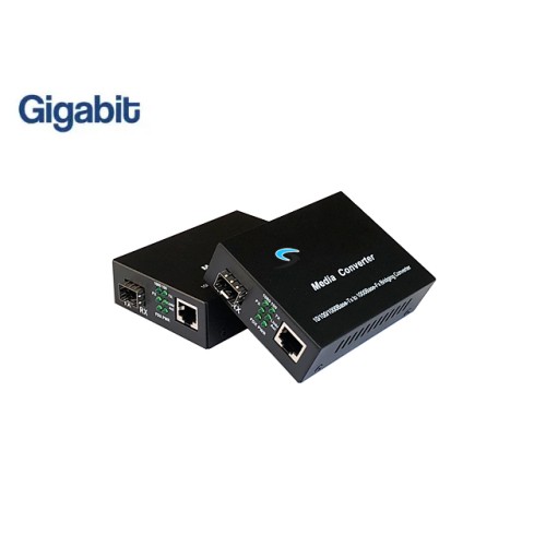 Gigabit SFP Fiber Media Converter รุ่น ET-1GF1GE-SFP