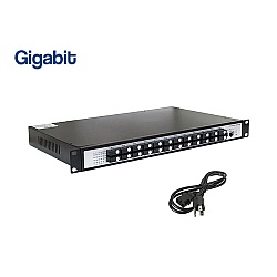 Fiber Switch SC (B) 24 Port BIDI SM 3KM 1.25G + 2GE Uplink