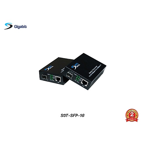 Gigabit Media Converter SFP Slot รุ่น SDT-SFP-1G