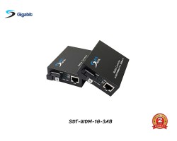 Gigabit Media SM BIDI 3KM รุ่น SDT-WDM-1G-3