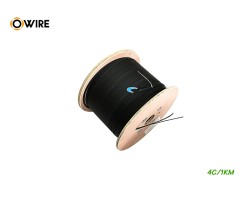 สายไฟเบอร์ออฟติก 4 Core SM OWIRE ยาว 1000 เมตร