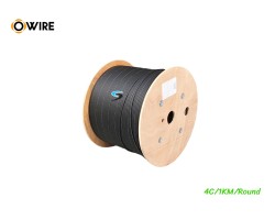 สายไฟเบอร์ออฟติก FIG.8 4C SM OWIRE ยาว 1000 เมตร