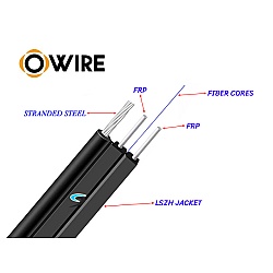 สายไฟเบอร์ออฟติก 1 Core 250 เมตร + Media BIDI 1G