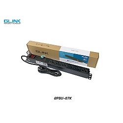 ปลั๊กไฟ 6 ช่อง สำหรับตู้แร็ค GLINK รุ่น GPDU-07K