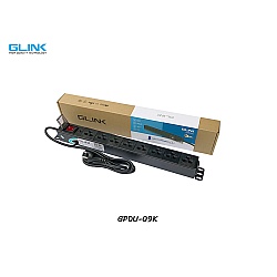 ปลั๊กไฟ 8 ช่อง สำหรับตู้แร็ค GLINK รุ่น GPDU-09K