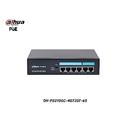 Gigabit PoE Switch Dahua 4 Port + 2GE Uplink