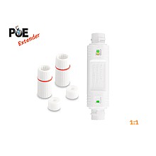 PoE Extender in1 out1 รุ่น HX-FSPOE101