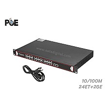 POE Switch 24FE POE /100 + 2GE + 1SFP (Rack)