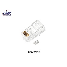 หัวแลน CAT6 UTP RJ45 LINK รุ่น US-1002 (10 ตัว)