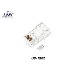 หัวแลน CAT6 UTP RJ45 LINK รุ่น US-1002 (10 ตัว)