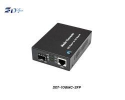 10G SFP+ Media Converter รุ่น SDT-10GMC-SFP